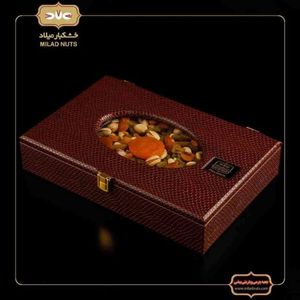 جعبه چرمی ویترینی بیضی